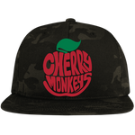 Cherry Monkeys Flat Bill High-Profile Snapback Hat