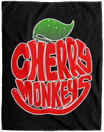 Cherry Monkeys Fleece Blankets
