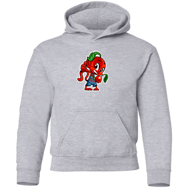 Cherry Thumbs Up Kids Pullover Hoodie