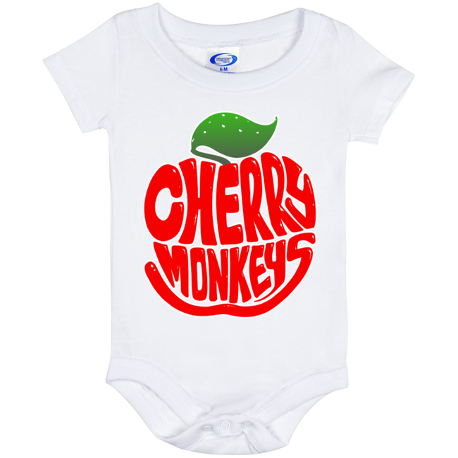 Cherry Monkeys Baby Onesie