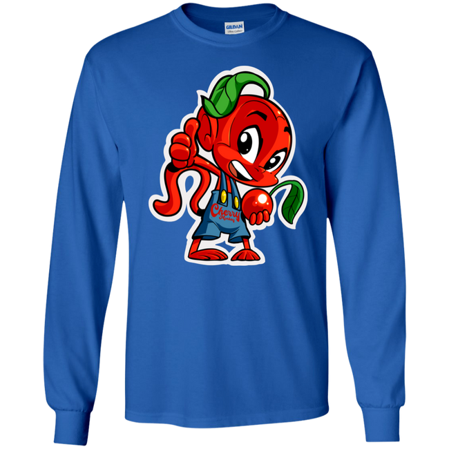 Cherry Thumbs Up Kids LS T-Shirt