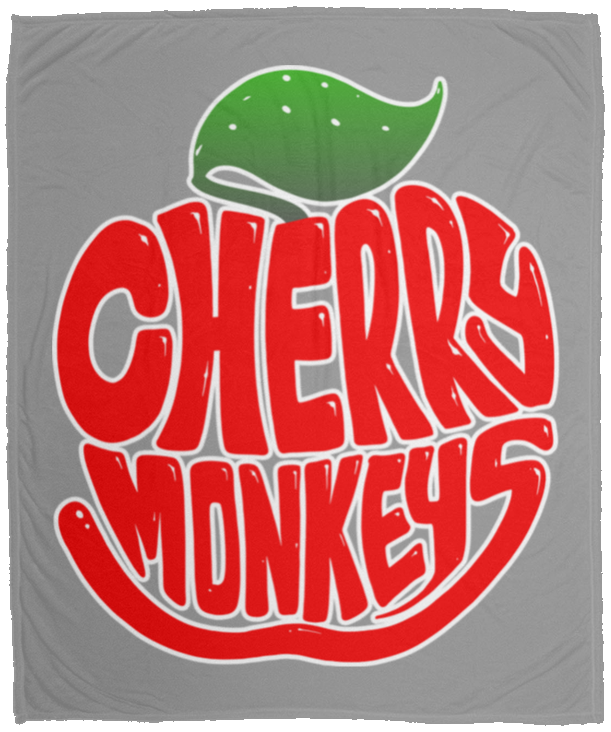 Cherry Monkeys Fleece Blankets