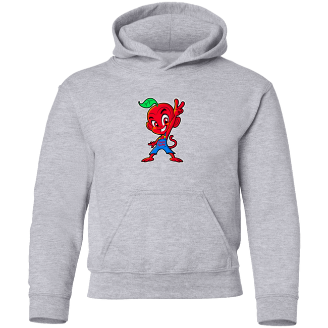 Cherry Peace Sign Kids Pullover Hoodie
