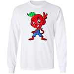 Cherry Peace Sign LS T-Shirt