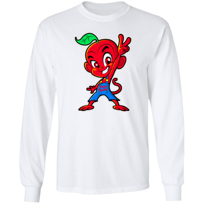 Cherry Peace Sign LS T-Shirt