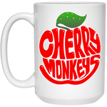 Cherry Monkeys White Coffee Mugs